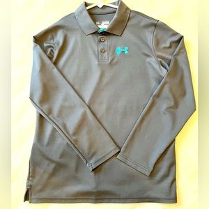 Under Armour Boys Long Sleeve Polo